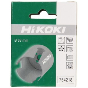 Hikoki Otwornica z Węglikiem Spiekanym 63mm 754218