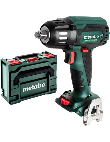 Metabo SSW 18 LTX 400 BL Akumulatorowy Klucz Udarowy Bezszczotkowy 400 Nm 18V