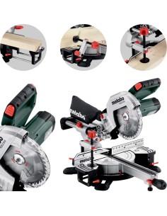 Metabo KGS 216 M Ukośnica z Posuwem Kapówka 216 mm 1500W