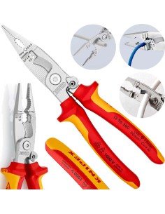 Knipex Szczypce Elektroinstalacyjne Sprężynowe Izolowane...