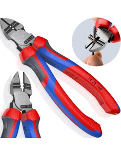 KNIPEX Szczypce Tnące Boczne Ze Ściągaczem Izolacji 160 mm