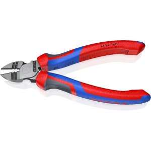 KNIPEX Szczypce Tnące Boczne Ze Ściągaczem Izolacji 160 mm 14 22 160
