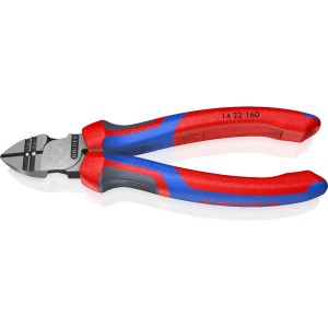 KNIPEX Szczypce Tnące Boczne Ze Ściągaczem Izolacji 160 mm 14 22 160