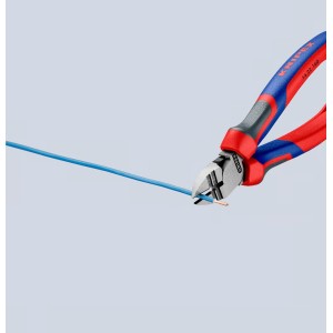 KNIPEX Szczypce Tnące Boczne Ze Ściągaczem Izolacji 160 mm 14 22 160