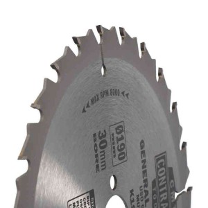 CMT Tarcza Do Drewna Sklejki Contractor 190x30mm 24Z K19024M