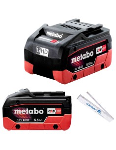 Metabo Akumulator 18V LiHD 5,5Ah Technologia LiHD