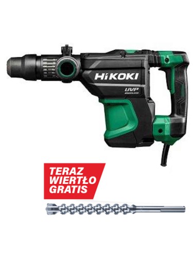 HIKOKI DH40MEY2 WSZ Młot Udarowo-Obrotowy SDS Max 9,2J 1150W + Wiertło 754302 za 1 zł