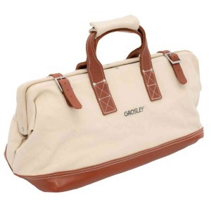 Grosley Torba na narzędzia materiałowa + skóra licowa - kolor: naturalny-brązowy GR70036