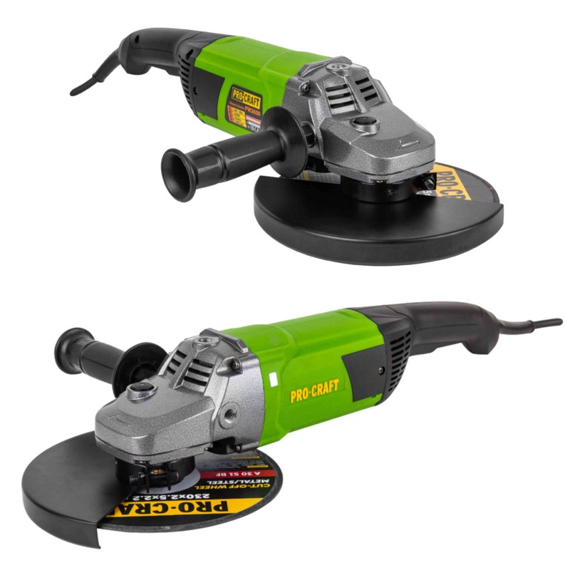 PROCRAFT PW2650 Szlifierka kątowa 230mm 2600W