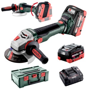 Metabo WB 18 LTX BL 15-125 Quick Akumulatorowa Szlifierka Kątowa 2x5,5Ah 18V