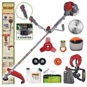 PROCRAFT 357GBC EL Kosa spalinowa z rozrusznikiem elektrycznym 1,25kW