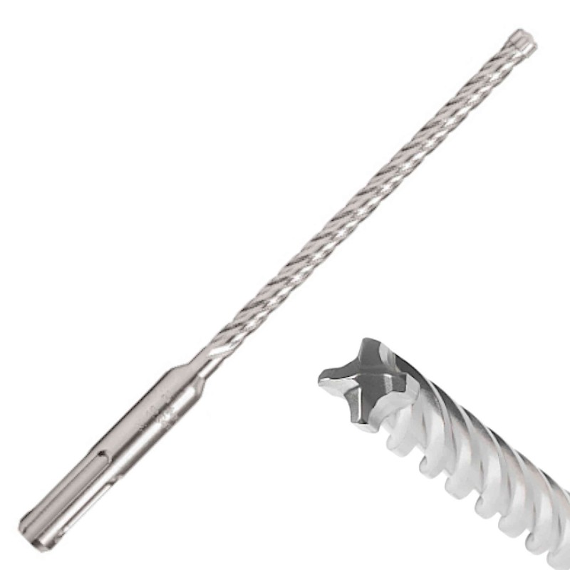 Hikoki Wiertło SDS-Plus Widiowe Czteroostrzowe 10x390/455 mm 783237