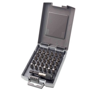 Hikoki Zestaw bitów + uchwyt mieszane w kasecie 30szt 752248