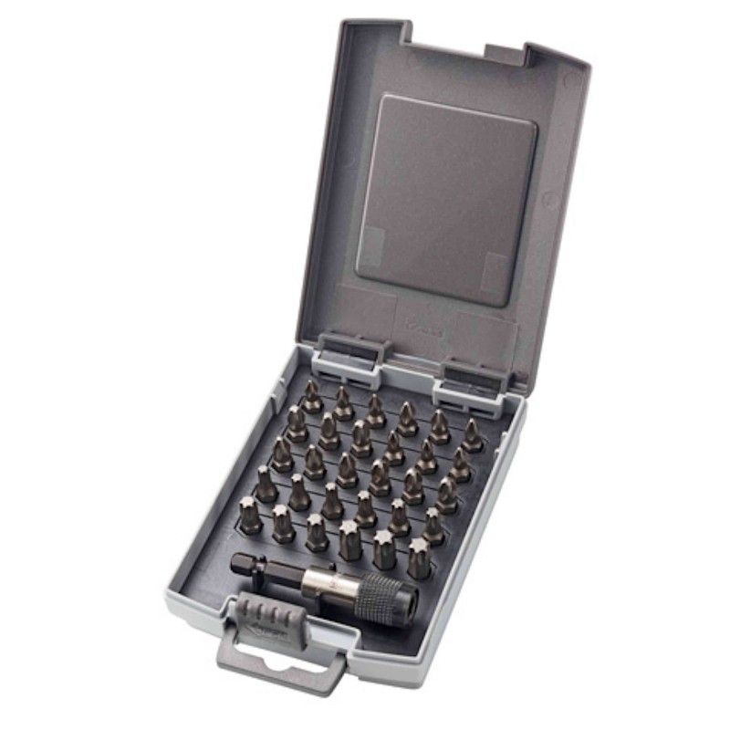 Hikoki Zestaw bitów + uchwyt mieszane w kasecie 30szt 752248