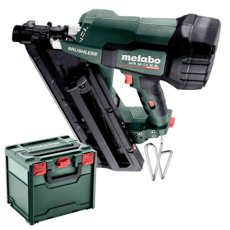 Metabo NFR 18 LTX 90 BL Gwoździarka Bezszczotkowa Akumulatorowa 50-90mm Korpus