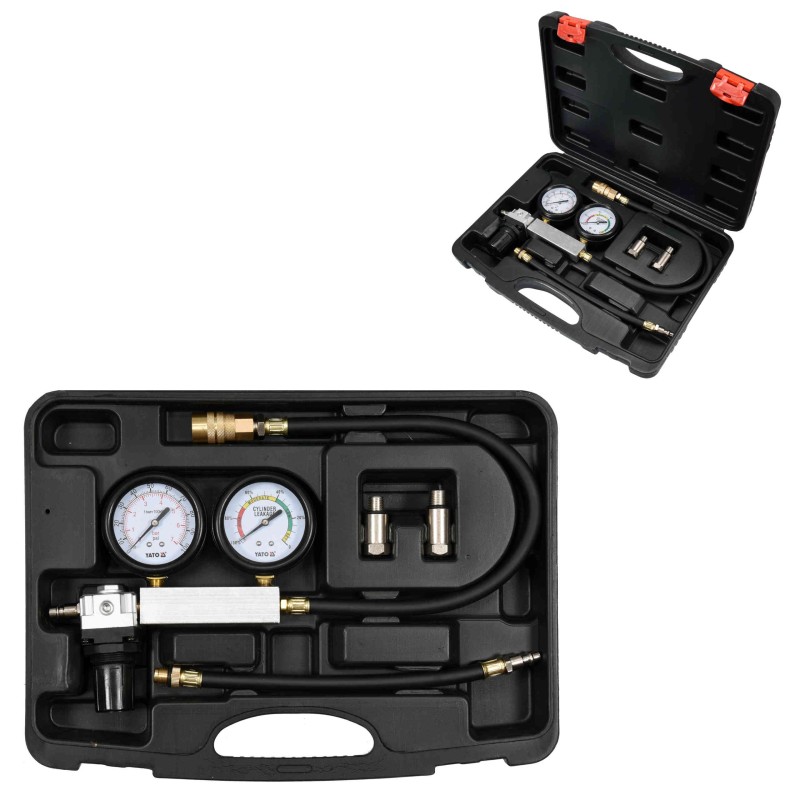 YATO Zestaw do pomiaru szczelności cylindrów tester YT-73055