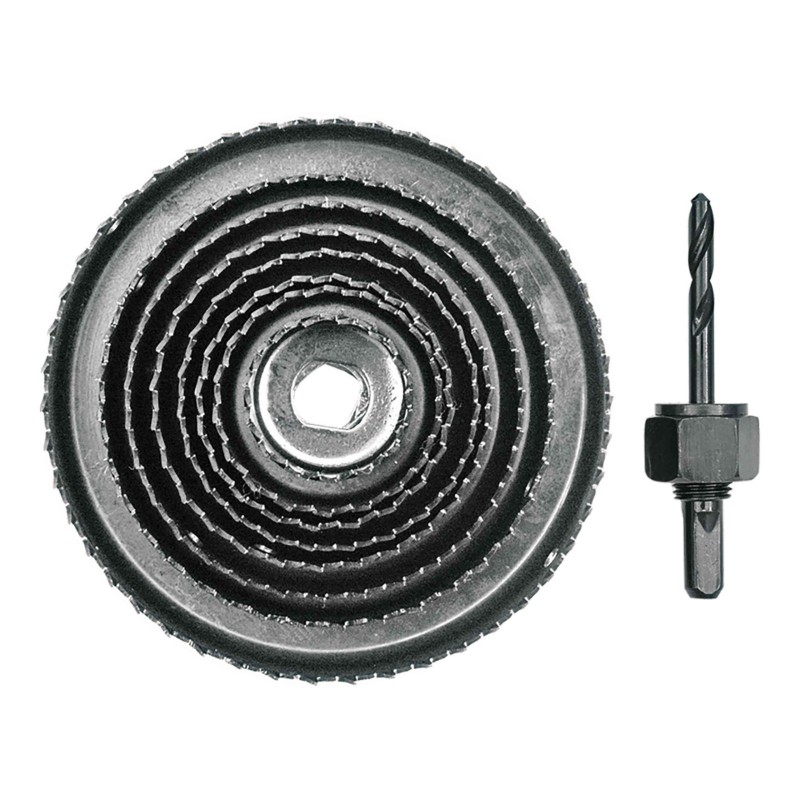 Vorel Wycinarka do otworów w drewnie, otwornica 38-127mm zestaw 9 el. 22572