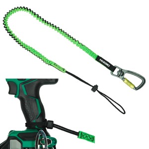 Hikoki Linka Smycz Zabezpieczająca Do Narzędzi do 5 kg Karabińczyk