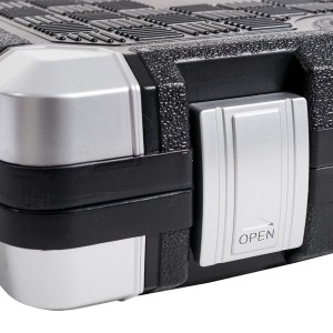 AIRPRESS Zestaw kluczy nasadowych + nasadki - 108 elementów 75246