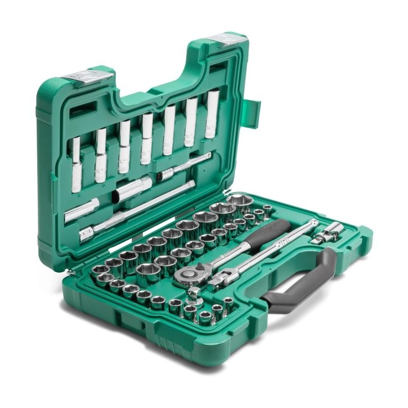 SATA Zestaw kluczy nasadowych 1/2" 46 elementów 09006