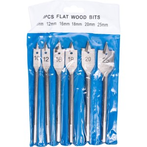 Richmann Zestaw Wierteł Łopatkowych do Drewna 6szt. 10-25mm B0085