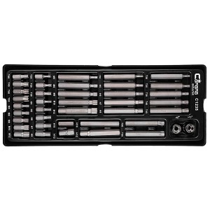 Richmann zestaw bitów i końcówek, stal s2, 40 elementów - wkład do wózka narzędziowego