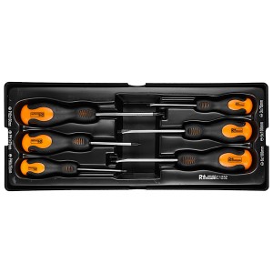 Richmann Zestaw wkrętaków ręcznych 6 elementów - wkład do wózka narzędziowego