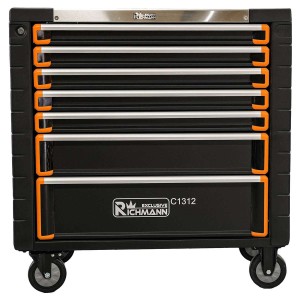 Richmann wózek warsztatowy szeroki z wyposażeniem 268 elementów C1313