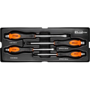 Richmann wózek warsztatowy szeroki z wyposażeniem 268 elementów C1313