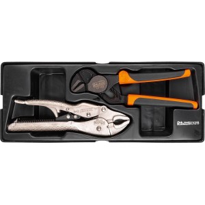 Richmann wózek warsztatowy szeroki z wyposażeniem 268 elementów C1313