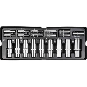 Richmann wózek warsztatowy szeroki z wyposażeniem 268 elementów C1313