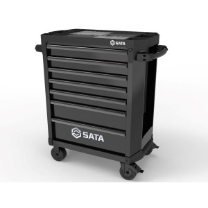 Sata Wózek Warsztatowy Pro Czarny 7 Szuflad + 368 Elementów Wyposażenia ST95113G-B-PRO_368