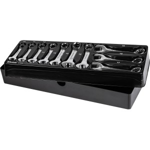 Richmann klucze płasko-oczkowe krótkie 10 elementów wkład C1230