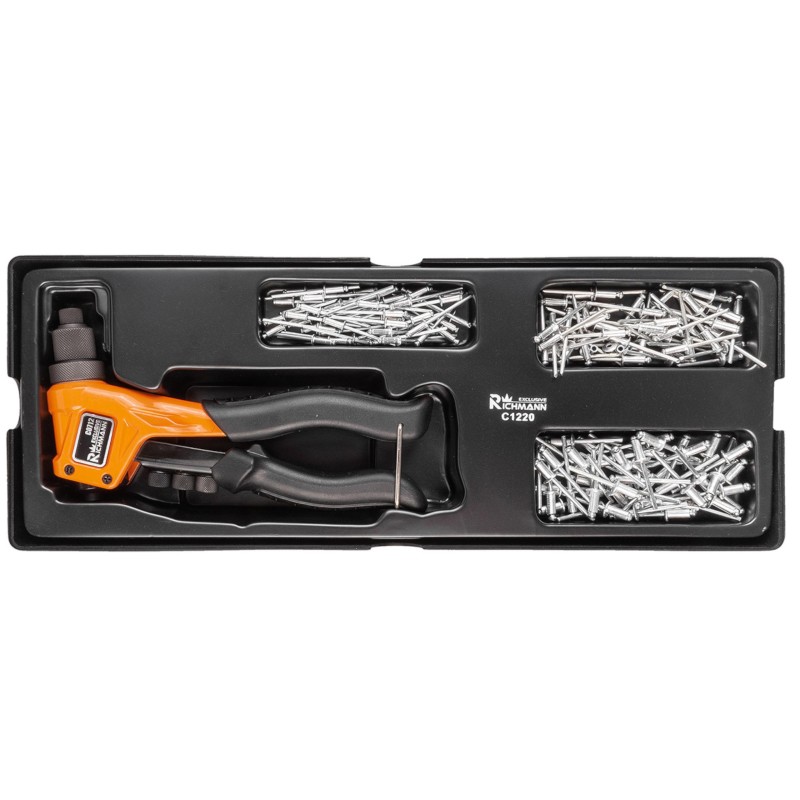 Richmann Nitownica wraz z nitami 4 elementy - wkład do wózka narzędziowego