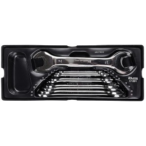 Richmann Zestaw Kluczy płasko-oczkowych 6-32mm 12 elementów - wkład do wózka narzędziowego