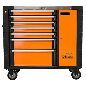 Richmann Wózek warsztatowy 7 szuflad drzwiczki z wyposażeniem 268 elementy C1282