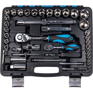 Richmann C4594 Profesjonalny Zestaw Kluczy Nasadowych i Bitów 94 Elementy CrV C4594