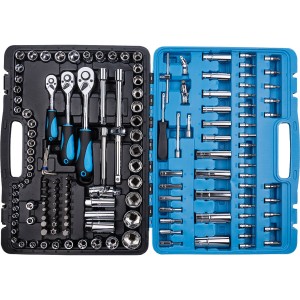 Richmann Profesjonalny Zestaw Kluczy Nasadowych 1/2" 3/8" 1/4" 150 Elementów CR-V C4550