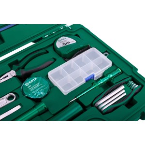 Sata Zestaw Kluczy Narzędzi Ręcznych w Walizce 15 Elementów ST06008SJ