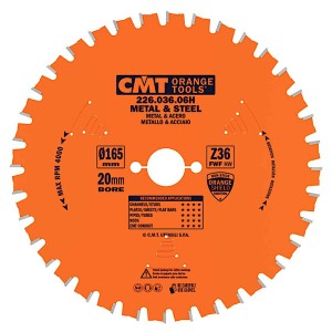 CMT Tarcza Do Ciecia Stali Na Sucho 165x20 36z 226.036.06H