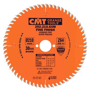CMT Piła Do Cięcia Poprzecznego 210x30 64Z