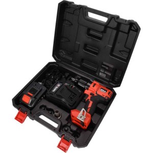 YATO KLUCZ UDAROWY BEZSZCZOTKOWY 1/2" 700NM 18V 3.0Ah + ADAPTER 1/4" + WALIZKA