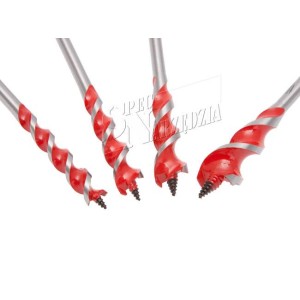 MILWAUKEE WIERTŁO KRĘTE SPEED FEED HEX 1/4" DO DREWNA ZESTAW 4 SZT