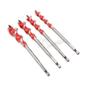 MILWAUKEE WIERTŁO KRĘTE SPEED FEED HEX 1/4" DO DREWNA ZESTAW 4 SZT