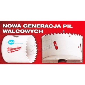 MILWAUKEE OTWORNICA BIMETAL ICE 60 MM